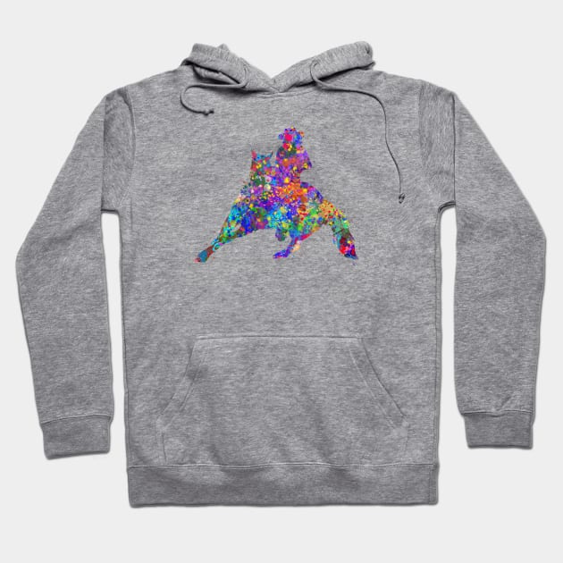 Barrel racing rider Hoodie by Yahya Art